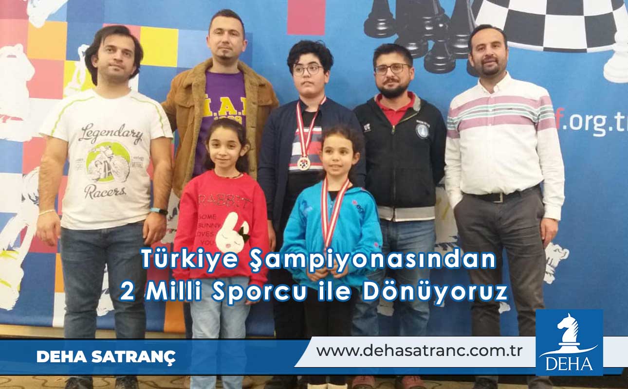 Türkiye Şampiyonasından 2 Milli Sporcu ile Dönüyoruz 